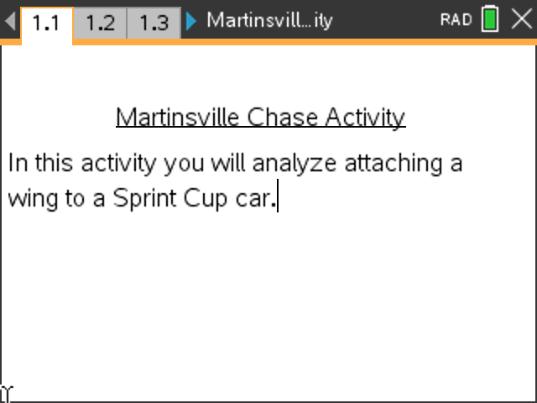 Martinsville Chase